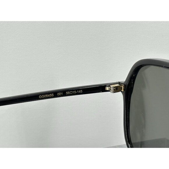 Gucci Black Navigator GG0545S-001 (58-15-145) Made In Italy (LE-3) - Picture 10 of 12